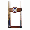 Las Vegas 2 piece Wood and Mirror Wall Cue Rack
