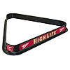 Miller High Life Billiard Ball Triangle Rack