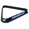 Miller Lite Billiard Ball Triangle Rack
