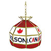 Molson Stained Glass Tiffany Lamp - 16 inch diameter