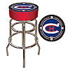 NHL Vintage Montreal Canadiens Padded Bar Stool