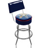 NHL Florida Panthers Padded Bar Stool with Back