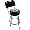 NHL Los Angeles Kings Padded Bar Stool with Back