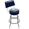 NHL Nashville Predators Padded Bar Stool with Back