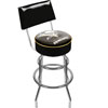NHL Pittsburgh Penguins Padded Bar Stool with Back
