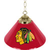 NHL Chicago Blackhawks 14 Inch Single Shade Bar Lamp