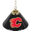 NHL Calgary Flames 14 Inch Single Shade Bar Lamp