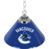 NHL Vancouver Canucks 14 Inch Single Shade Bar Lamp