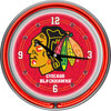 NHL Chicago Blackhawks Neon Clock - 14 inch Diameter