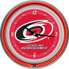 NHL Carolina Hurricanes Neon Clock - 14 inch Diameter