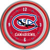NHL Montreal Canadiens Neon Clock - 14 inch Diameter