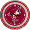 NHL Phoenix Coyotes Neon Clock - 14 inch Diameter