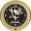 NHL Pittsburgh Penguins Neon Clock - 14 inch Diameter