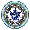 NHL Vintage Toronto Maple Leafs Neon Clock - 14 in Diameter