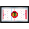 NHL Chicago Blackhawks Framed Hockey Rink Mirror