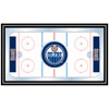 NHL Edmonton Oilers Framed Hockey Rink Mirror