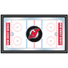 NHL New Jersey Devils Framed Hockey Rink Mirror