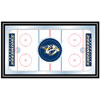 NHL Nashville Predators Framed Hockey Rink Mirror