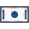NHL St. Louis Blues Framed Hockey Rink Mirror
