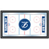 NHL Tampa Bay Lightning Framed Hockey Rink Mirror