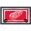 NHL Detroit Redwings Framed Team Logo Mirror