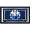 NHL Edmonton Oilers Framed Team Logo Mirror
