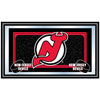 NHL New Jersey Devils Framed Team Logo Mirror
