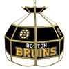 NHL Boston Bruins Stained Glass Tiffany Lamp - 16 inch diameter