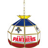 NHL Florida Panthers Stained Glass Tiffany Lamp - 16 inch diameter