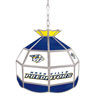 NHL Nashville Predators Stained Glass Tiffany Lamp - 16 inch