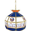 NHL New York Islanders Stained Glass Tiffany Lamp - 16 inch diameter