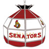 NHL Ottawa Senators Stained Glass Tiffany Lamp - 16 inch diameter