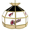 NHL Phoenix Coyotes Stained Glass Tiffany Lamp - 16 inch diameter