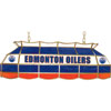 NHL Edmonton Oilers Stained Glass 40 inch Lighting Fixture
