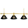 NHL Boston Bruins 60 Inch 3 Shade Billiard Lamp