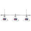 NHL Columbus Blue Jackets 60 Inch 3 Shade Billiard Lamp