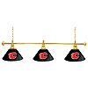 NHL Calgary Flames 60 Inch 3 Shade Billiard Lamp