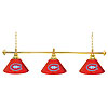 NHL Montreal Canadiens 60 Inch 3 Shade Billiard Lamp