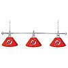 NHL New Jersey Devils 60 Inch 3 Shade Billiard Lamp