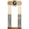 NHL Anaheim Ducks 2 piece Wood and Mirror Wall Cue Rack