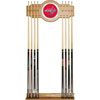 NHL Washington Capitals 2 piece Wood and Mirror Wall Cue Rack