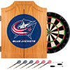 NHL Columbus Blue Jackets Dart Cabinet includes Darts and Board