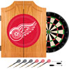 NHL Detroit Redwings Dart Cabinet includes Darts and Board
