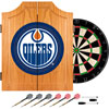 NHL Edmonton Oilers Dart Cabinet includes Darts and Board