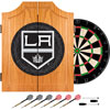 NHL Los Angeles Kings Dart Cabinet includes Darts and Board