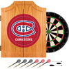 NHL Montreal Canadiens Dart Cabinet includes Darts and Board