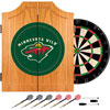 NHL Minnesota Wild Dart Cabinet includes Darts and Board