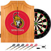 NHL Ottawa Senators Dart Cabinet includes Darts and Board
