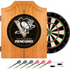 NHL Pittsburgh Penguins Dart Cabinet includes Darts and Board