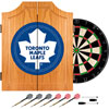 NHL Toronto Maple Leafs Dart Cabinet includes Darts and Board